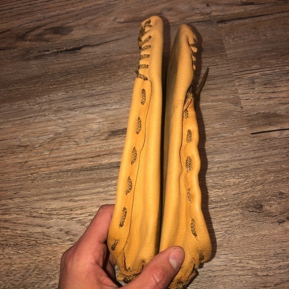 handmade Leather & Cord Moccasins w Insoles 9.5” / Sz 7 - 7.5 GUC - Picture 6 of 7